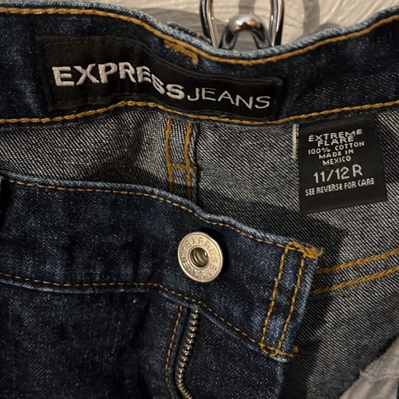 Vintage Women’s Express Flare Jeans - Picture 5 of 6